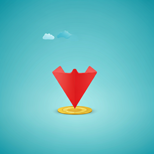 Stilisierte Karte in weichen, neutralen Farben